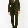 Favourbrook Moss Green Hatfield Cord Newport Jacket- Suits