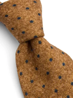 Favourbrook Mustard Beddingham Wool Tie- Ties