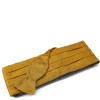 Favourbrook Mustard Douppion Silk Pleated Cummerbund & Bow Tie Set- Bow Ties & Cummerbund Sets