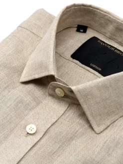 Favourbrook Natural Colne Helford Shirt- Shirts