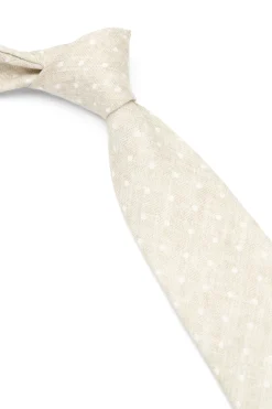 Favourbrook Natural Spot Milford Tie- Ties