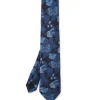 Favourbrook Navy Brimstone Silk Tie- Ties