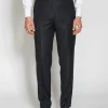 Favourbrook Navy Carlton Hopsack Windsor Trousers- Trousers | Suits