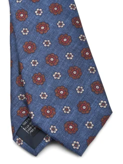 Favourbrook Navy Chartwell Silk Tie- Ties