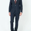 Favourbrook Navy Dalton Wool Newport Jacket- Suits