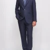 Favourbrook Navy Ethan Herringbone Ebury Jacket- Suits