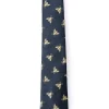 Favourbrook Navy Gold Bees Silk Tie- Ties