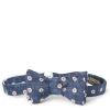 Favourbrook Navy Osterley Silk Bow Tie- Bow Ties