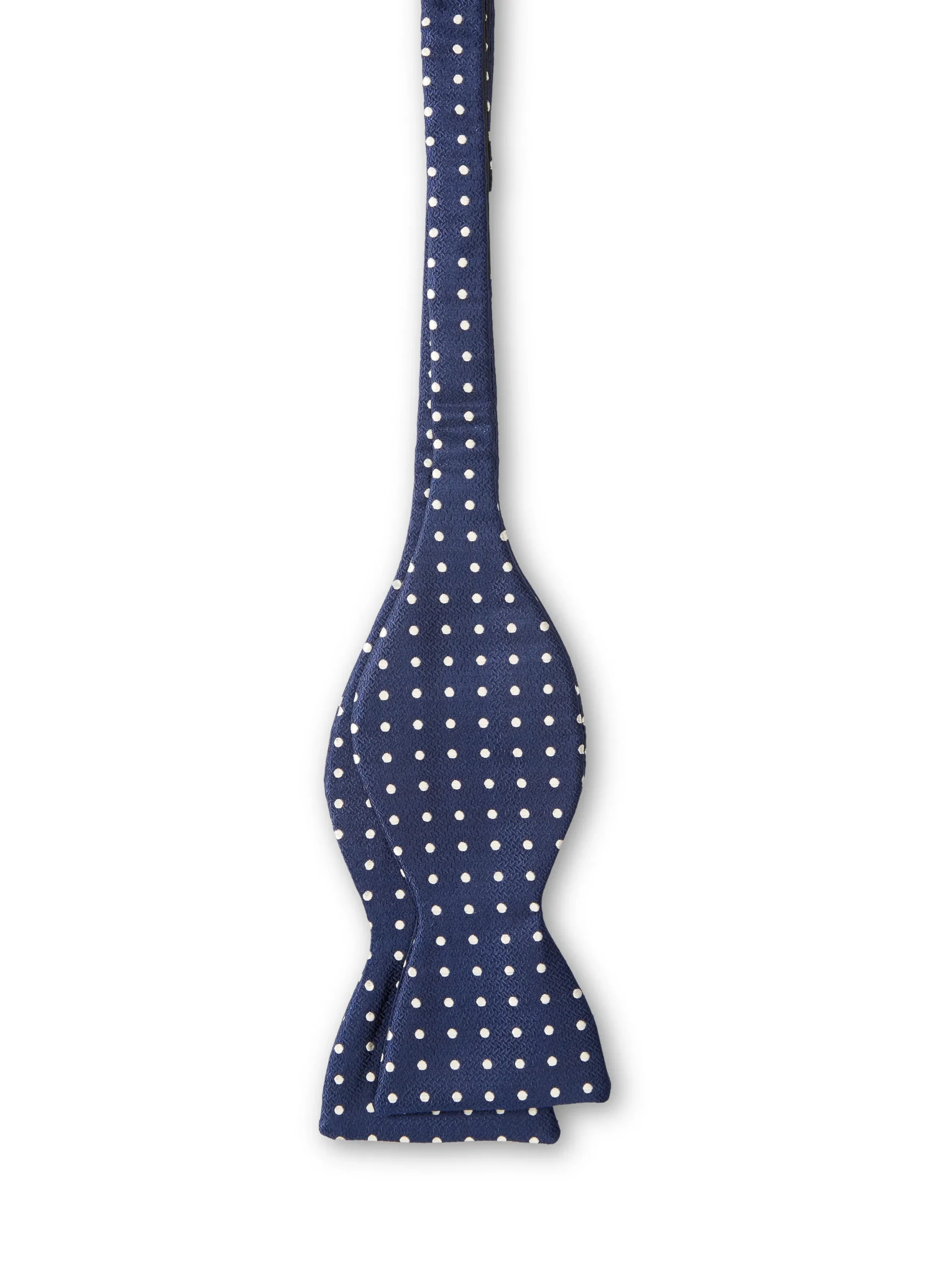 Favourbrook Navy Pickwick Silk Large Party Bow Tie- Bow Ties