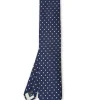 Favourbrook Navy Pickwick Silk Tie- Ties