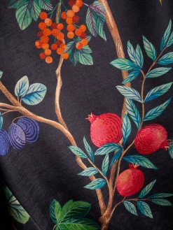 Favourbrook Navy Regency Velvet Nehru Jacket- Nehru Jackets | Velvet Jackets