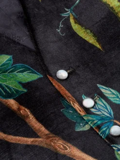 Favourbrook Navy Regency Velvet Single Breasted 6 Button Waistcoat- Waistcoats | Single Breasted Waistcoats