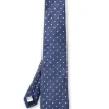 Favourbrook Navy Spot Milford Tie- Ties