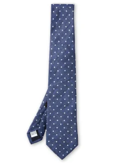 Favourbrook Navy Spot Milford Tie- Ties