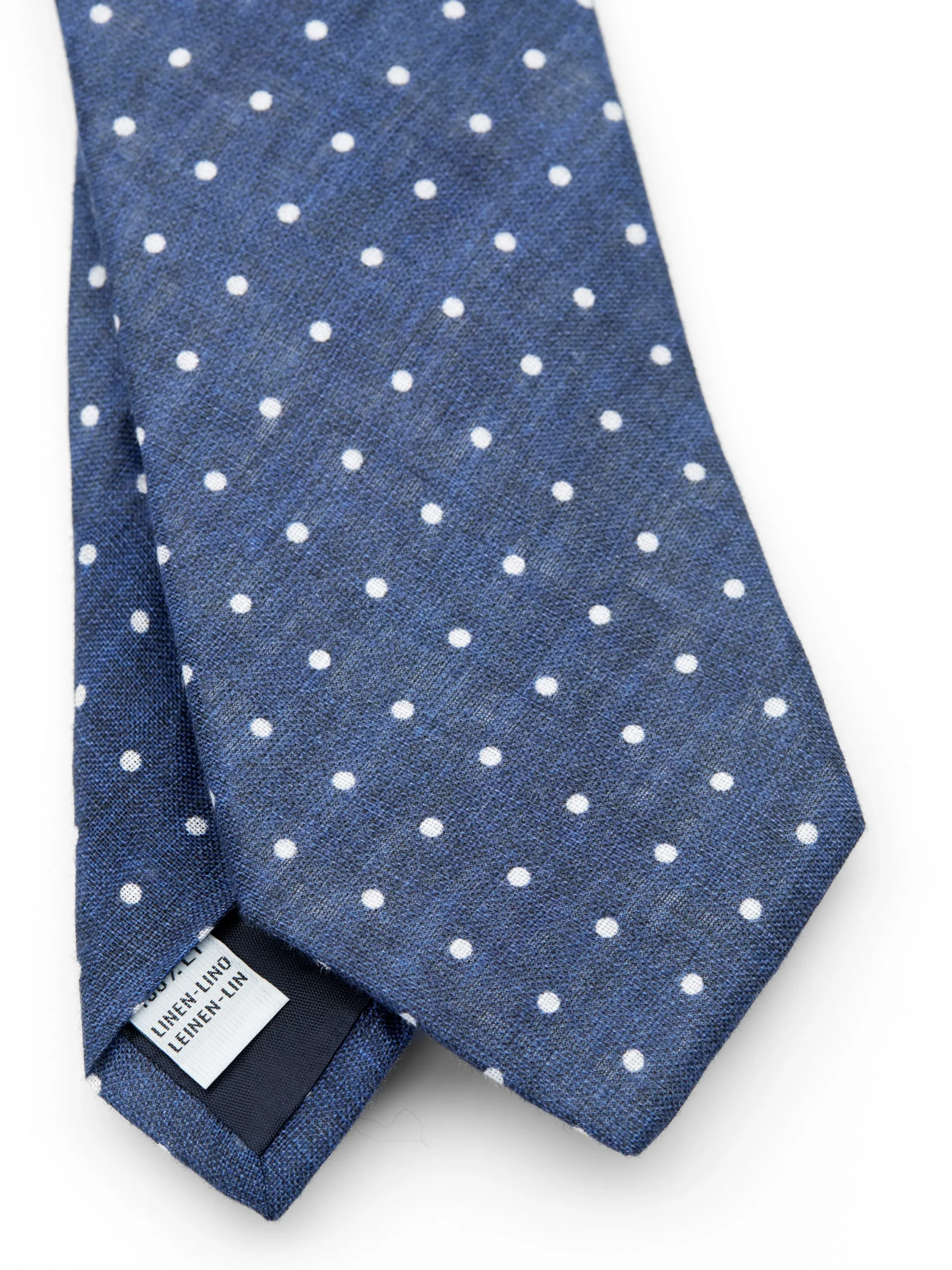 Favourbrook Navy Spot Milford Tie- Ties