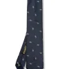 Favourbrook Navy Studland Silk Tie- Ties