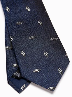Favourbrook Navy Studland Silk Tie- Ties