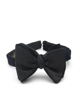 Favourbrook Navy Velvet Large Party Bow Tie- Bow Ties