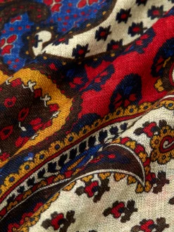Favourbrook Navy Woodstock Wool Scarf- Scarves & Cravats