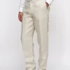 Favourbrook Oatmeal Dawlish Windsor Trouser- Trousers | Suits
