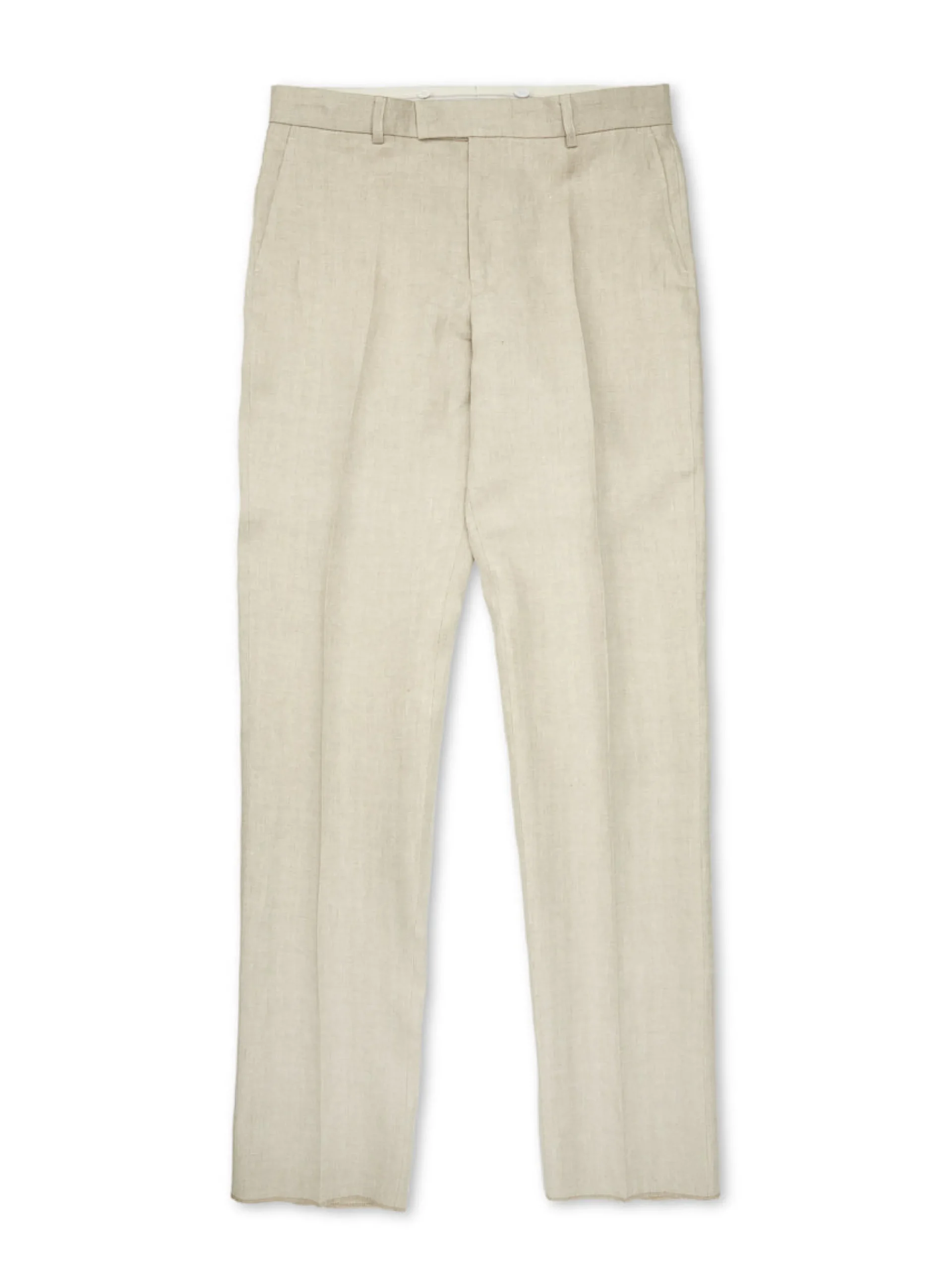 Favourbrook Oatmeal Dawlish Windsor Trouser- Trousers | Suits