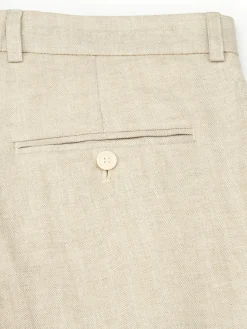Favourbrook Oatmeal Dawlish Windsor Trouser- Trousers | Suits