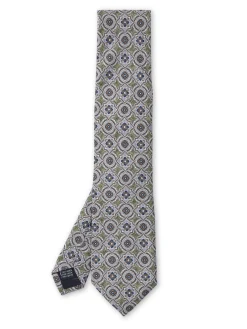 Favourbrook Olive Garston Silk Tie- Ties