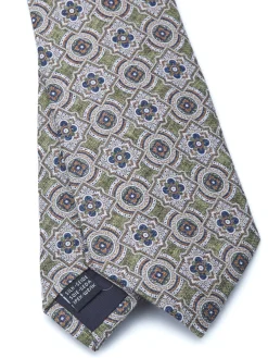 Favourbrook Olive Garston Silk Tie- Ties