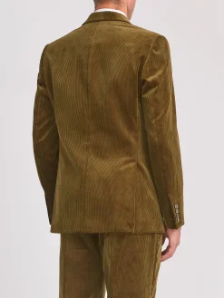 Favourbrook Olive Hatfield Cord Newport Jacket- Suits