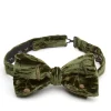 Favourbrook Olive Lurex Berries Silk/Rayon Bow Tie- Bow Ties