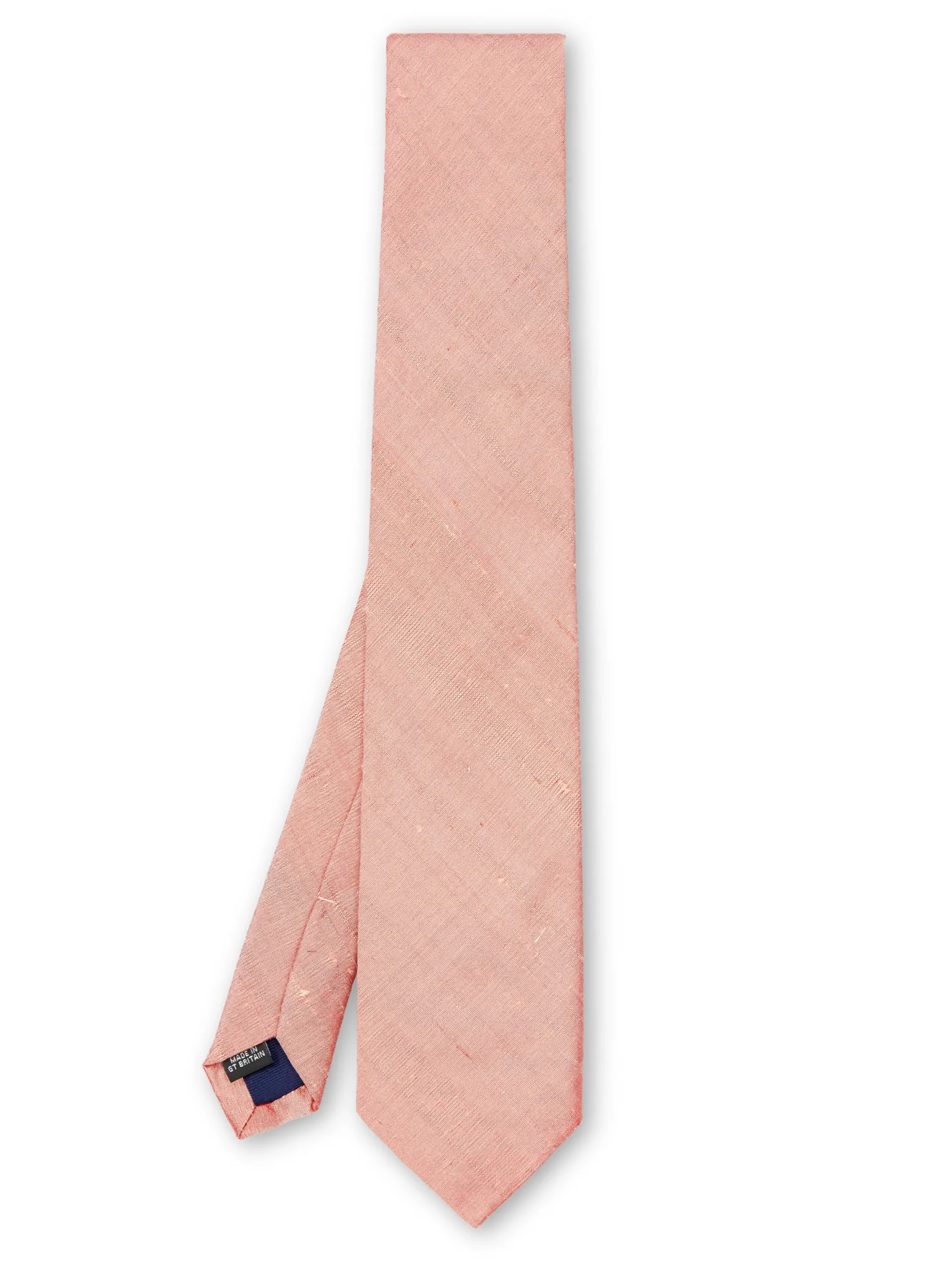 Favourbrook Orchid Douppion Silk Tie- Ties