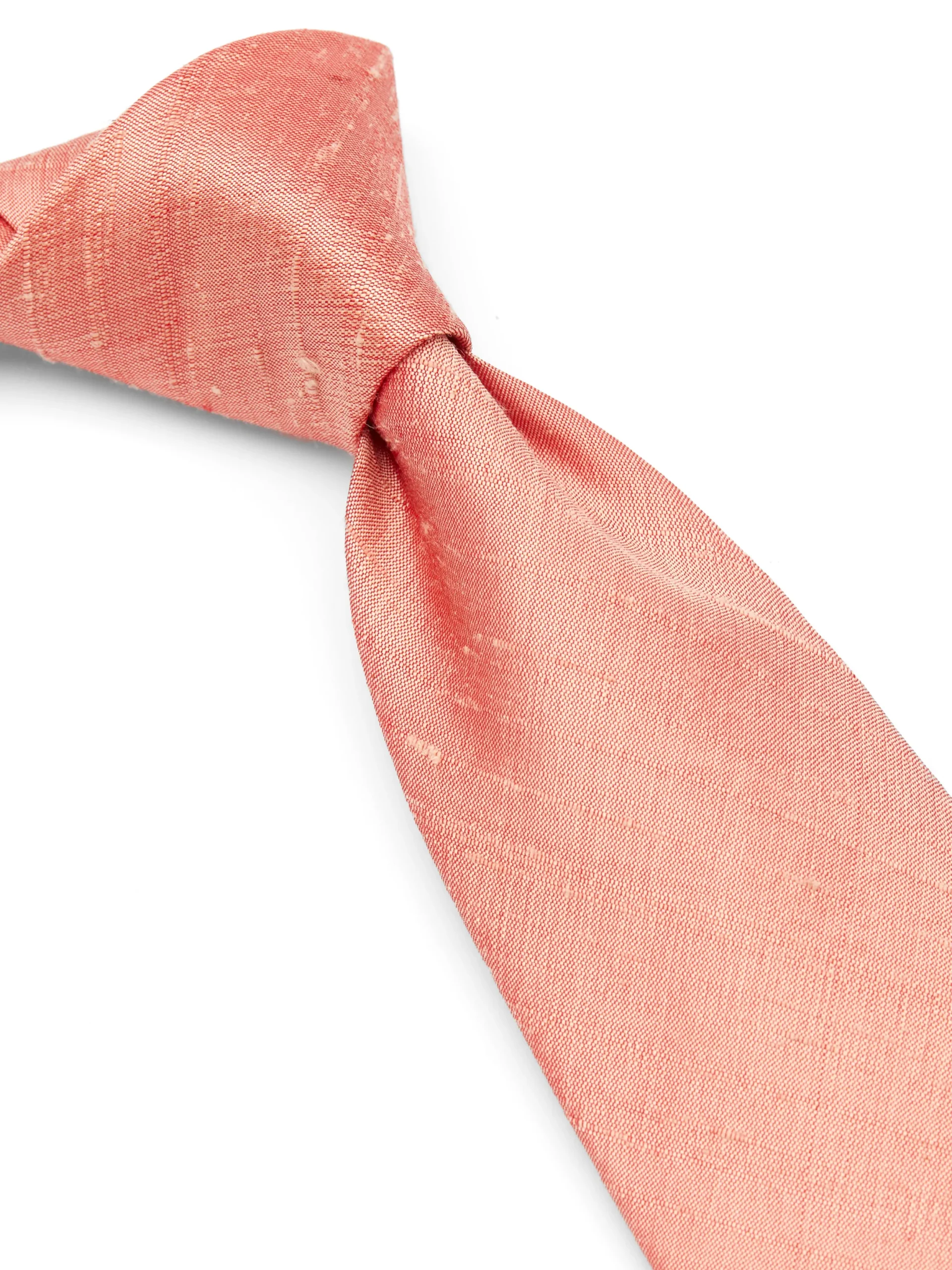Favourbrook Orchid Douppion Silk Tie- Ties