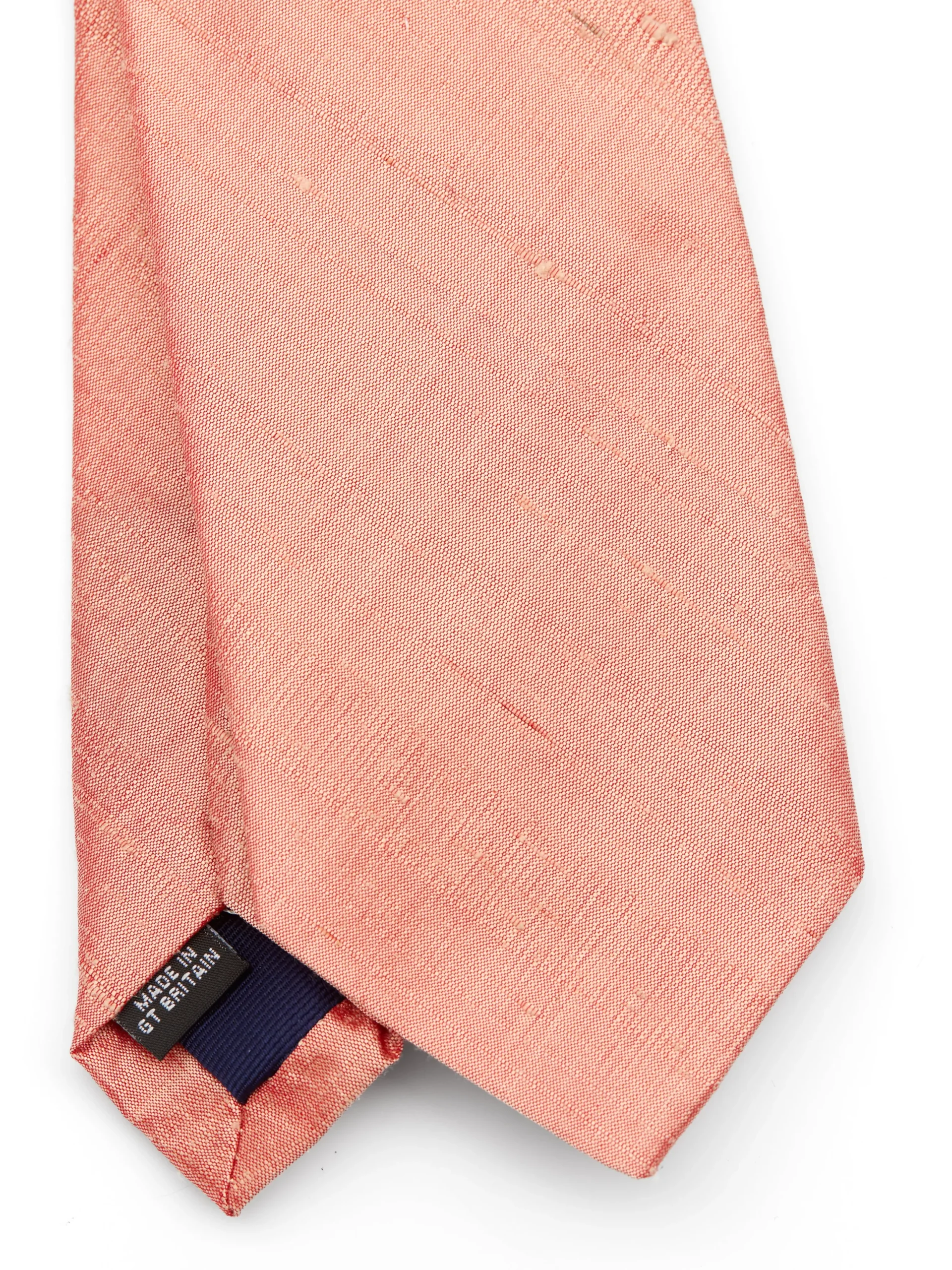 Favourbrook Orchid Douppion Silk Tie- Ties