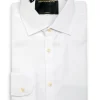 Favourbrook Oxford White Cotton Burlington Shirt- Shirts