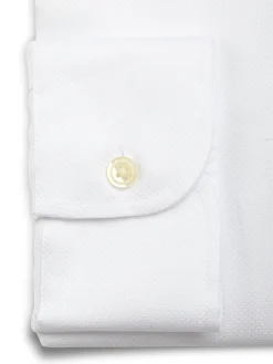 Favourbrook Oxford White Cotton Burlington Shirt- Shirts