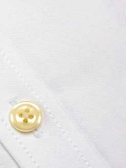 Favourbrook Oxford White Cotton Burlington Shirt- Shirts