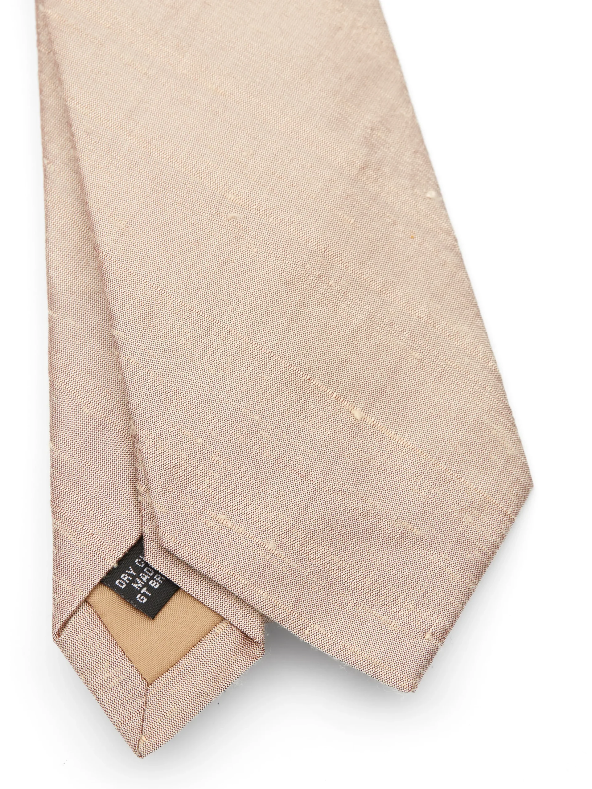 Favourbrook Oyster Douppion Silk Tie- Ties