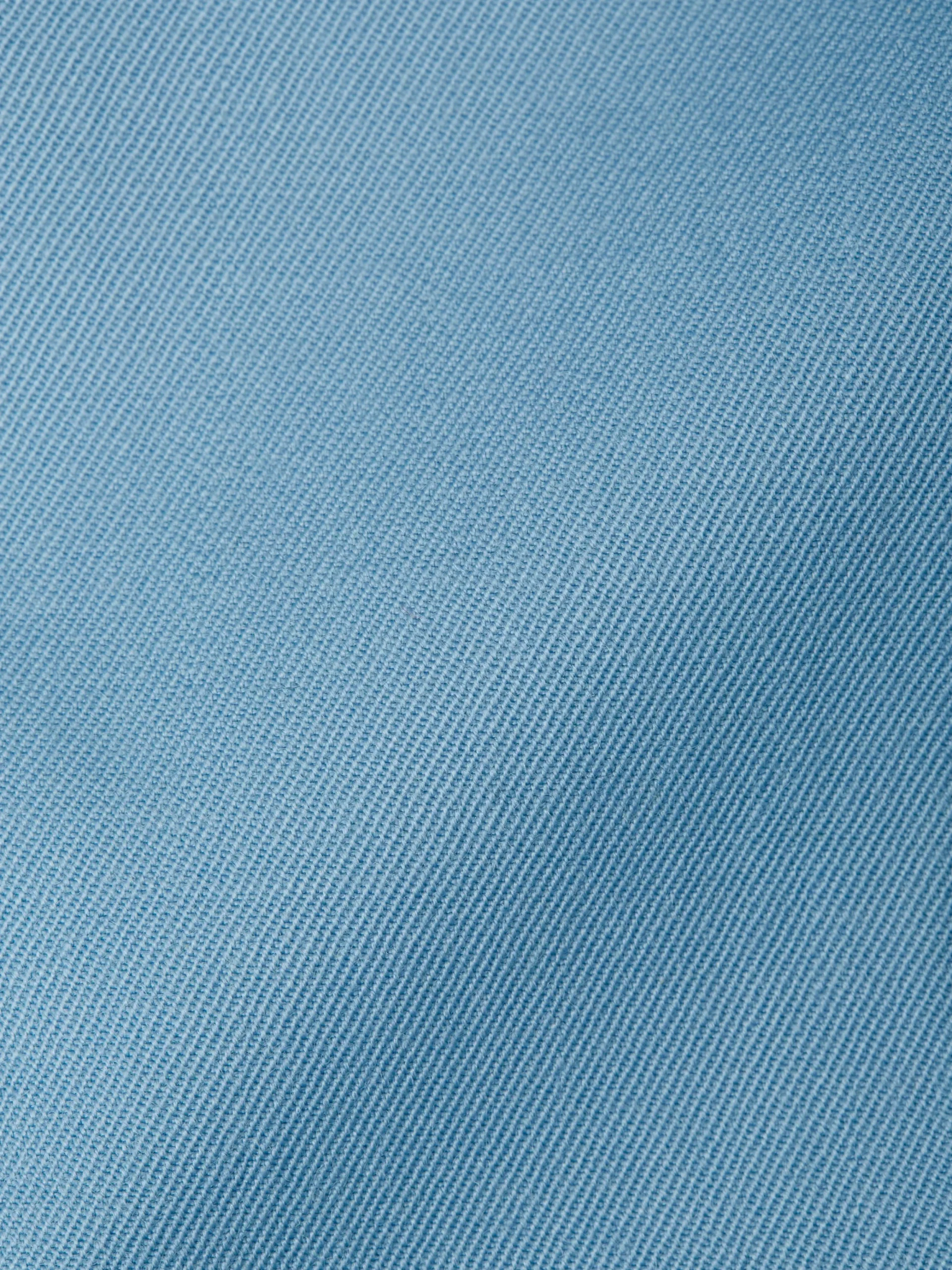 Favourbrook Pale Blue Gabardine Wool Double Breasted 8 Button Shawl Lapel Waistcoat- Wedding Attire | Double Breasted Waistcoats