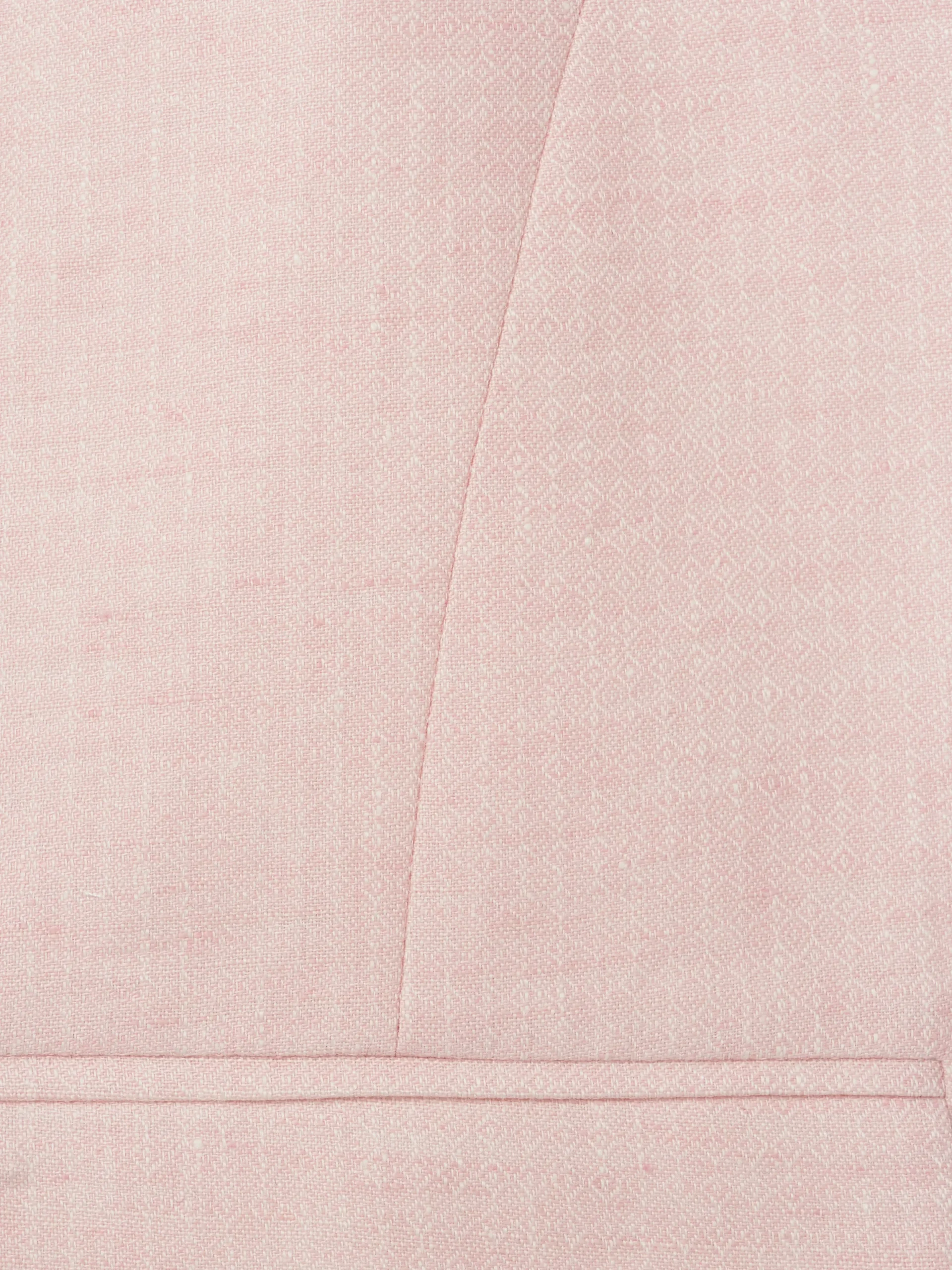 Favourbrook Pale Pink Wolferton Double Breasted 8 Button Shawl Lapel Waistcoat- Wedding Attire | Waistcoats