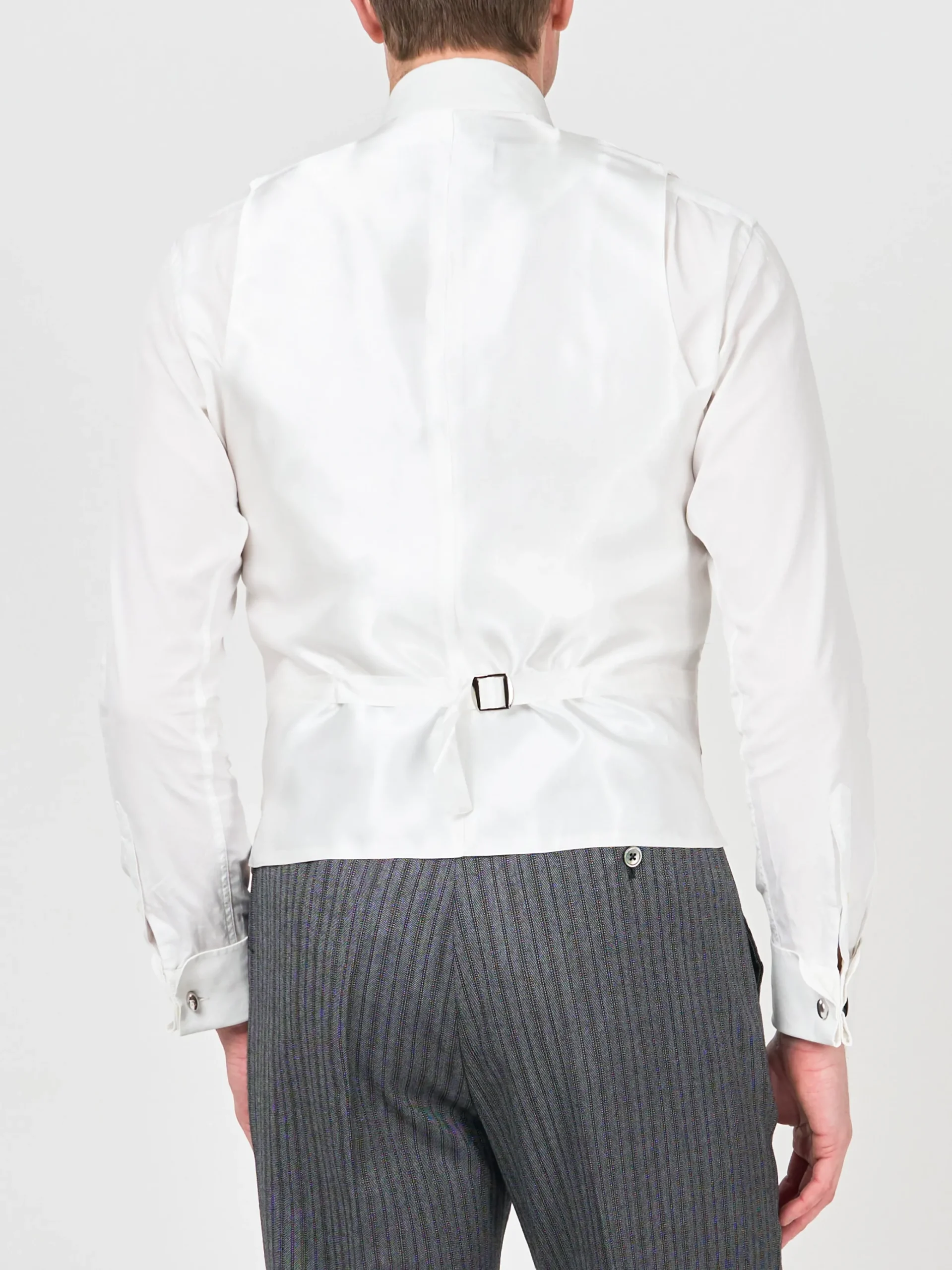 Favourbrook Pale Pink Wolferton Double Breasted 8 Button Shawl Lapel Waistcoat- Wedding Attire | Waistcoats