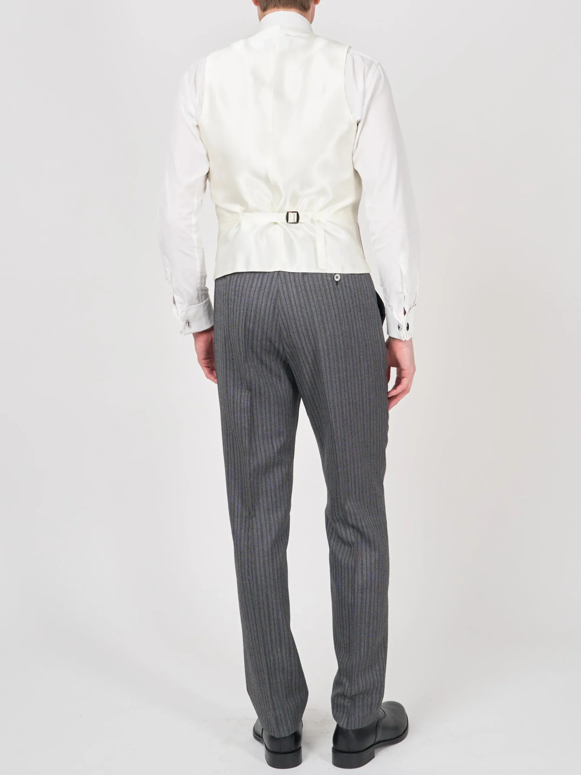 Favourbrook Pastel Pink Randwick Double Breasted 8 Button Shawl Lapel Piped Waistcoat- Waistcoats | Royal Ascot Waistcoats