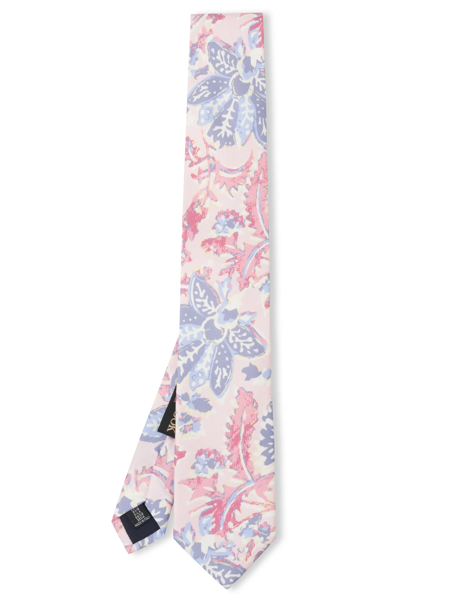 Favourbrook Pink Charleston Silk Tie- Ties