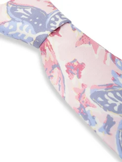 Favourbrook Pink Charleston Silk Tie- Ties