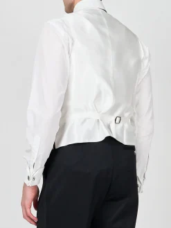 Favourbrook Pink Fulford Single Breasted 6 Button Waistcoat- Waistcoats | Single Breasted Waistcoats