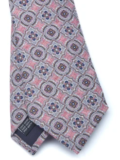 Favourbrook Pink Garston Silk Tie- Ties