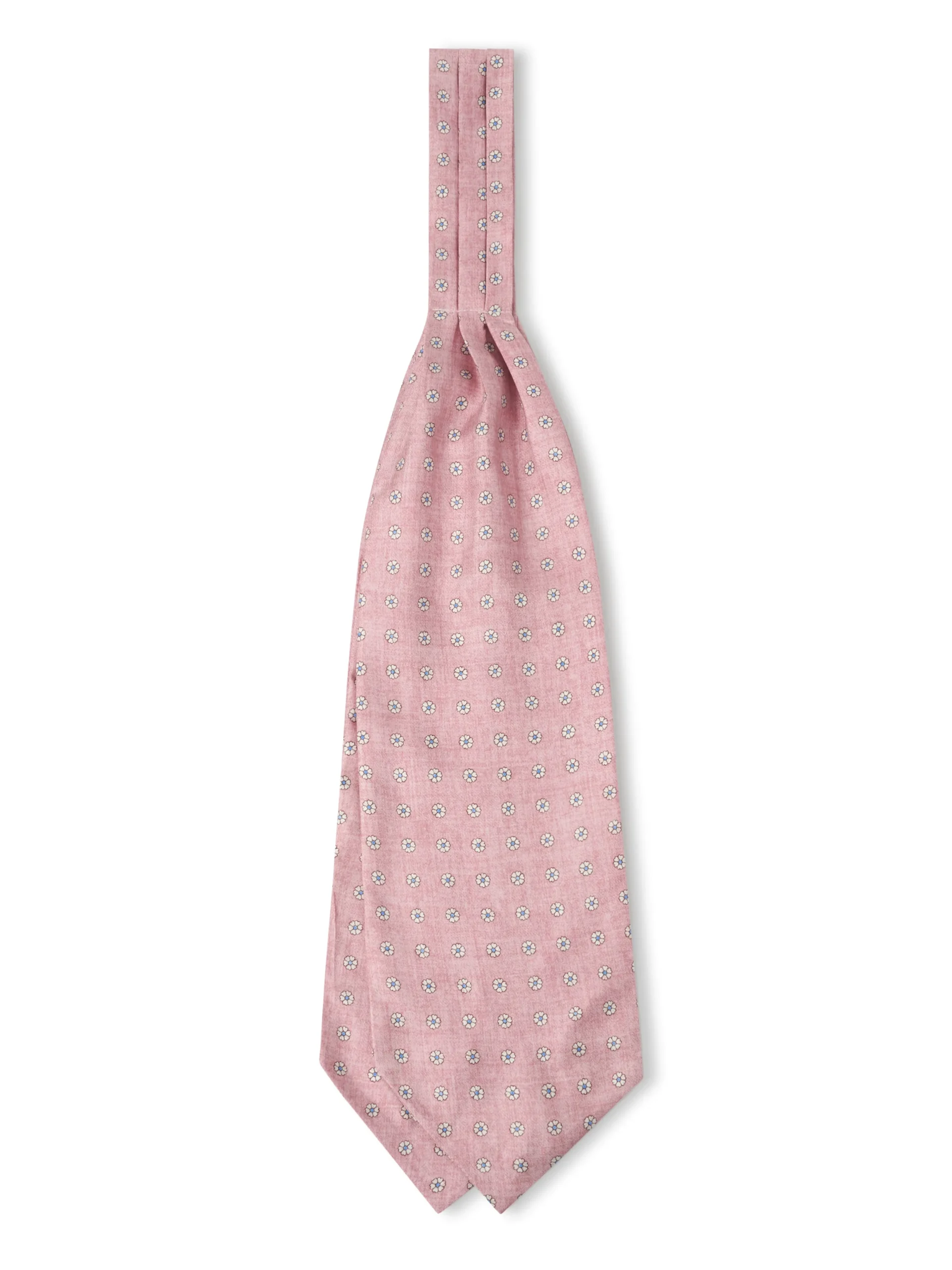 Favourbrook Pink Osterley Silk Cravat- Scarves & Cravats