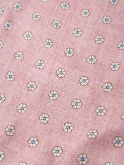 Favourbrook Pink Osterley Silk Cravat- Scarves & Cravats