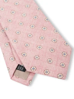 Favourbrook Pink Osterley Silk Tie- Wedding Attire | Ties