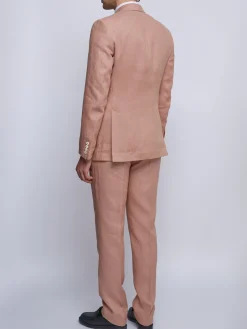 Favourbrook Pink Sidmouth Linen Ebury Jacket- Suits