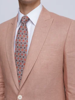 Favourbrook Pink Sidmouth Linen Ebury Jacket- Suits